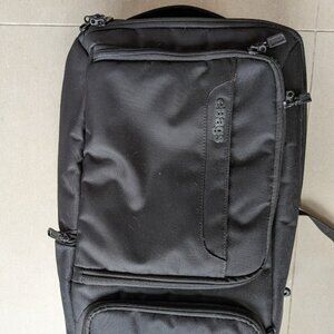 ebags laptop backpack - Black/Orange